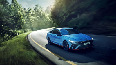 Hyundai готовит гибридную Elantra N 2026 с новым дизайном