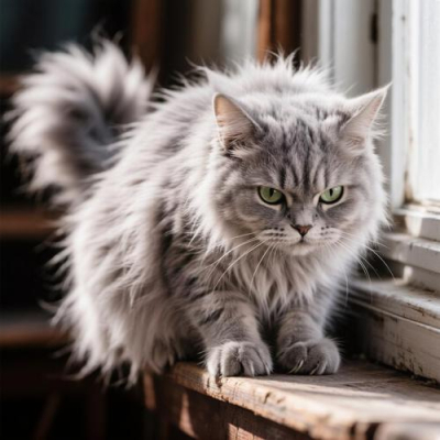 Магаданцы вызвали МЧС, спасаясь от нападений собственного кота