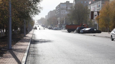 В Темиртау обновили асфальт на 18 улицах города