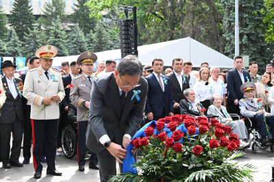 80-ю годовщину Победы в Великой Отечественной войне отпраздновали в Алматы
