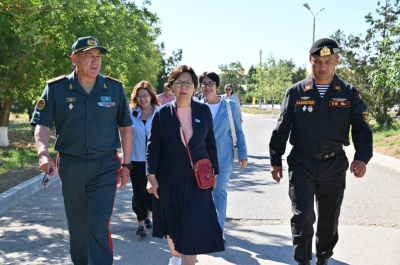 В Мангистауской области депутаты посетили воинские части Министерства обороны