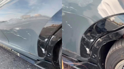 Блогерша разбила в ДТП Camry и простила виновника в Шымкенте
