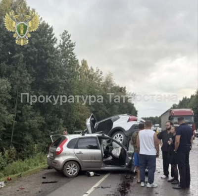 В Татарстане возбуждено уголовное дело после ДТП с тремя погибшими