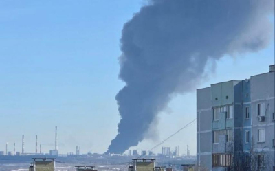 Роспотребнадзор после пожара на Нижнекамскнефтехиме изучает состояние воздуха