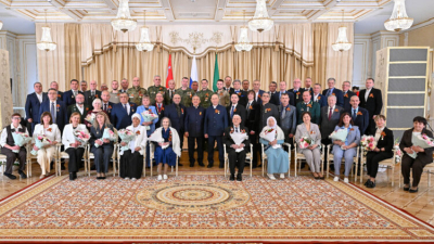 В Казанском Кремле вручили награды ветеранам, участникам СВО и труженикам тыла