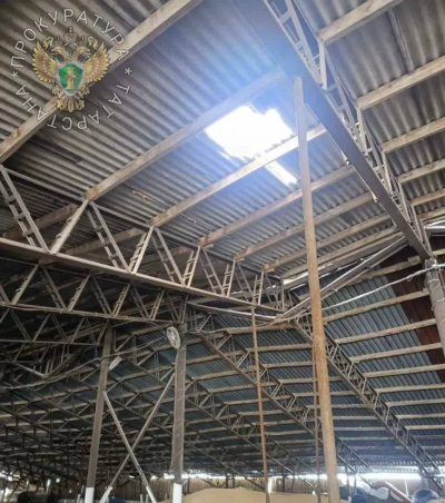 Рабочий насмерть разбился при очистке крыши агрофирмы в Кукморском районе