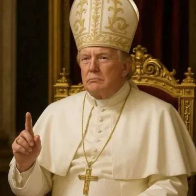 Трамп опубликовал свою фотографию в образе папы римского