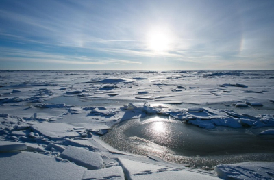 Ледоход начался на реке Кичуй: в Татарстане растет уровень воды