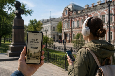 В Иркутске запустили новый аудиоспектакль-прогулку о купеческой истории