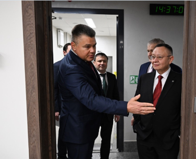 Песошин и Файзуллин побывали в новом здании Кировского районного суда Казани