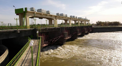 Водохранилища страны снижают объемы воды